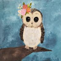 Acryllique sur toile (enfant)