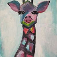 Acryllique sur toile (enfant)